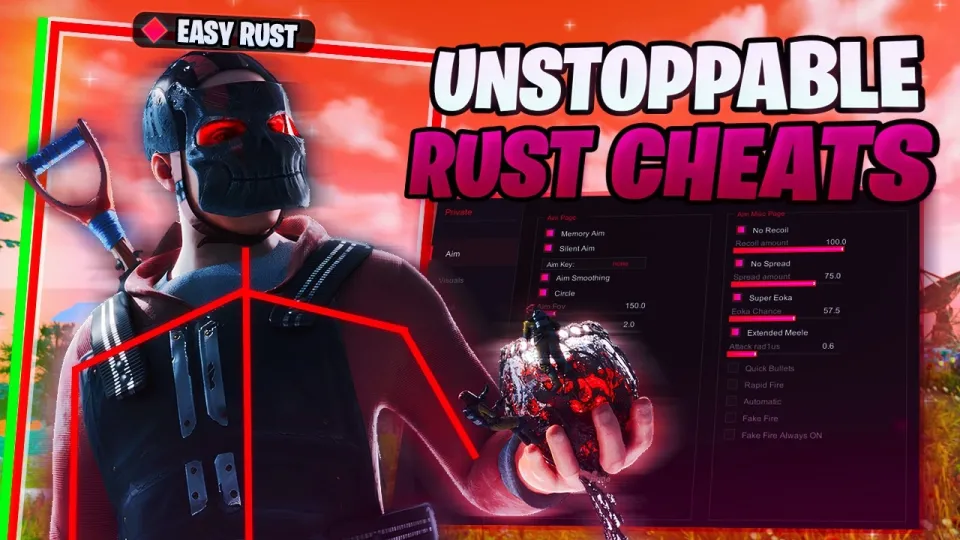 Rust Cheats Provide Unstoppable Advantage for Dominating PvP and Raids